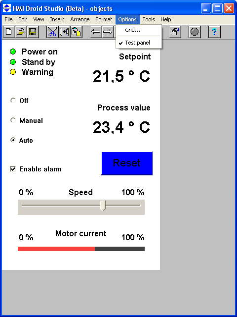 HMI Droid Studio